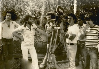 Eu E Claudio Portioli E Equipe Em Filme Do David Cardoso No Comeco Dos Anos 80
