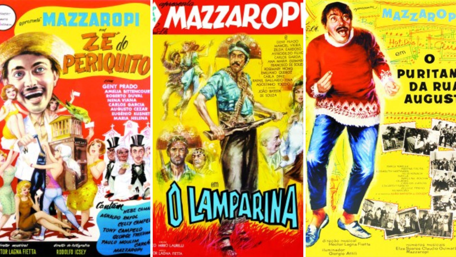 Filmes de Mazzaropi são destaques na tela da TV Aparecida em janeiro